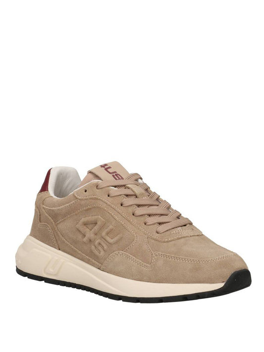 Paciotti Sneakers Suede 25-440 4US - Sabbia/Bordeaux Sand/burgundy