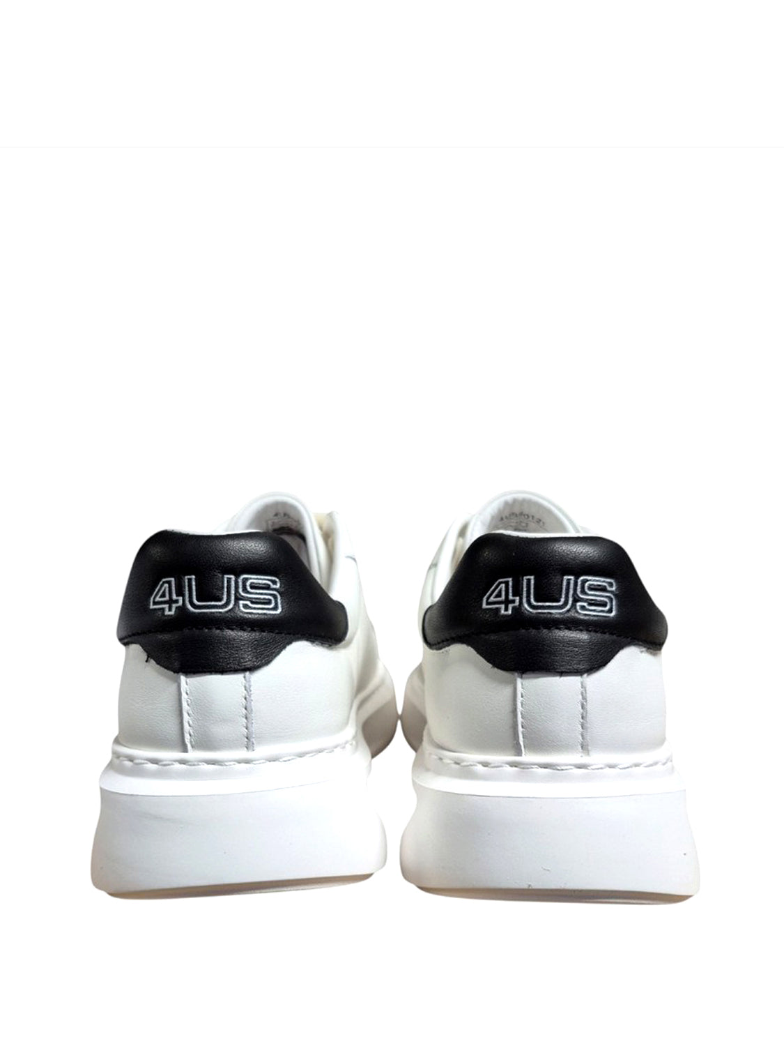 Paciotti Sneakers Pelle 4US00121 4US - Bianco/Nero Bianco/nero