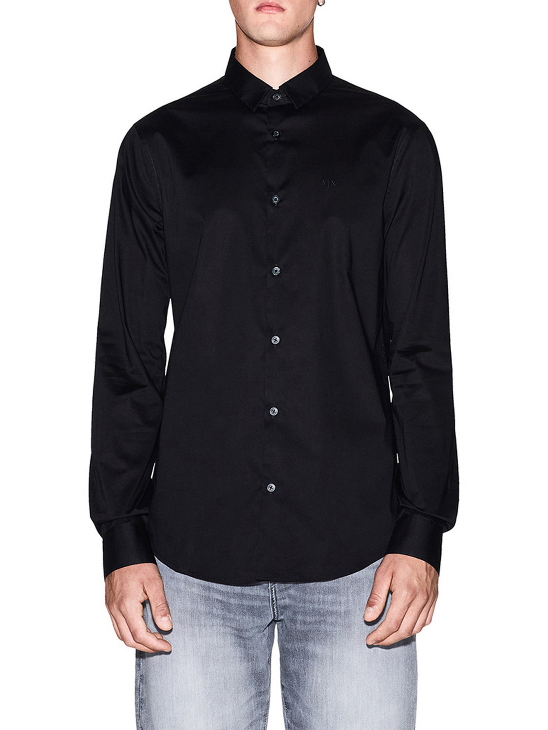ARMANI EXCHANGE Armani Exchange Camicia Uomo Black - Nero BLACK