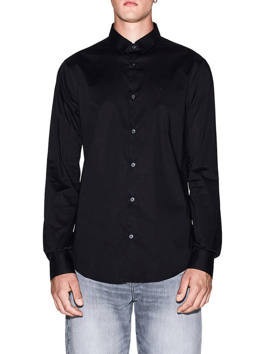 ARMANI EXCHANGE Armani Exchange Camicia Uomo Black - Nero BLACK