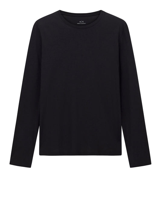 ARMANI EXCHANGE Armani Exchange T-Shirt Tinta Unita - Nero BLACK