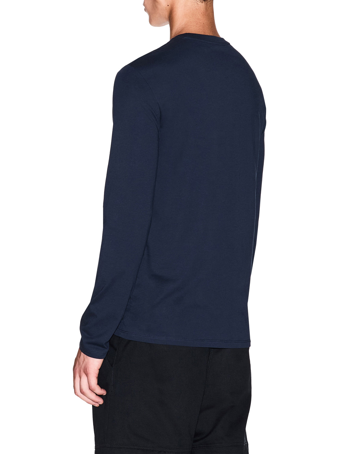 ARMANI EXCHANGE T-Shirt Armani Exchange Tinta Unita - Blu NAVY