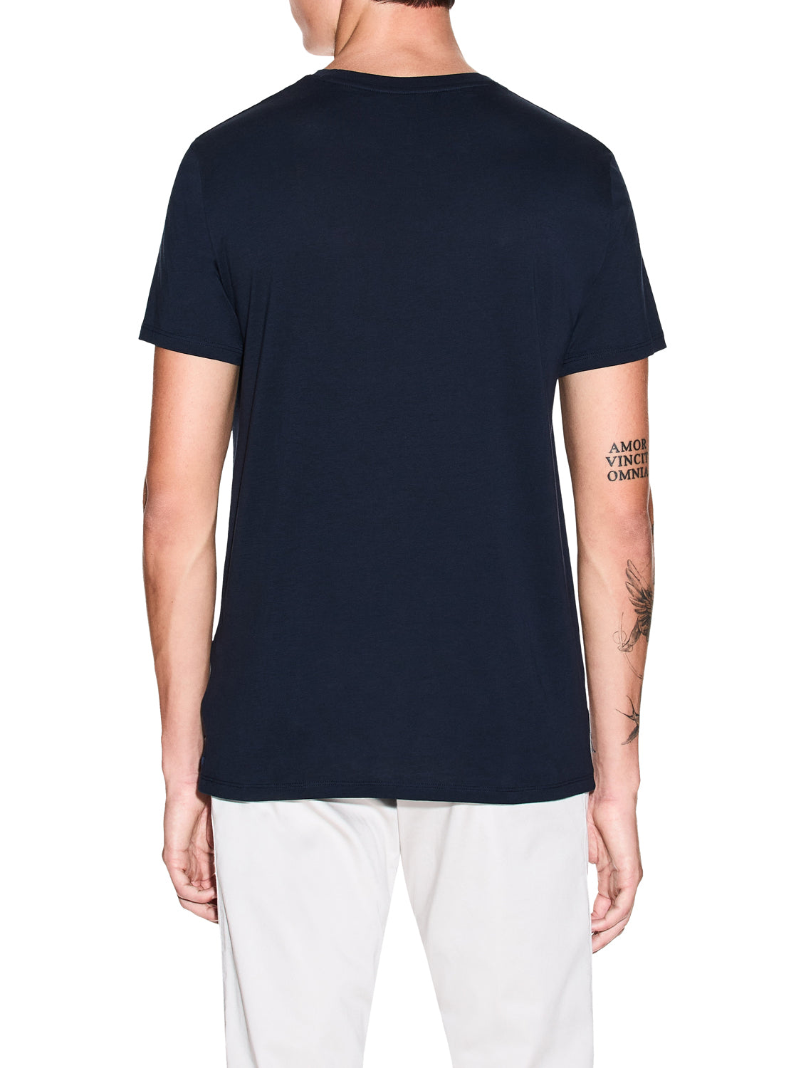 ARMANI EXCHANGE Armani Exchange T-Shirt In Tinta Unita - Navy NAVY