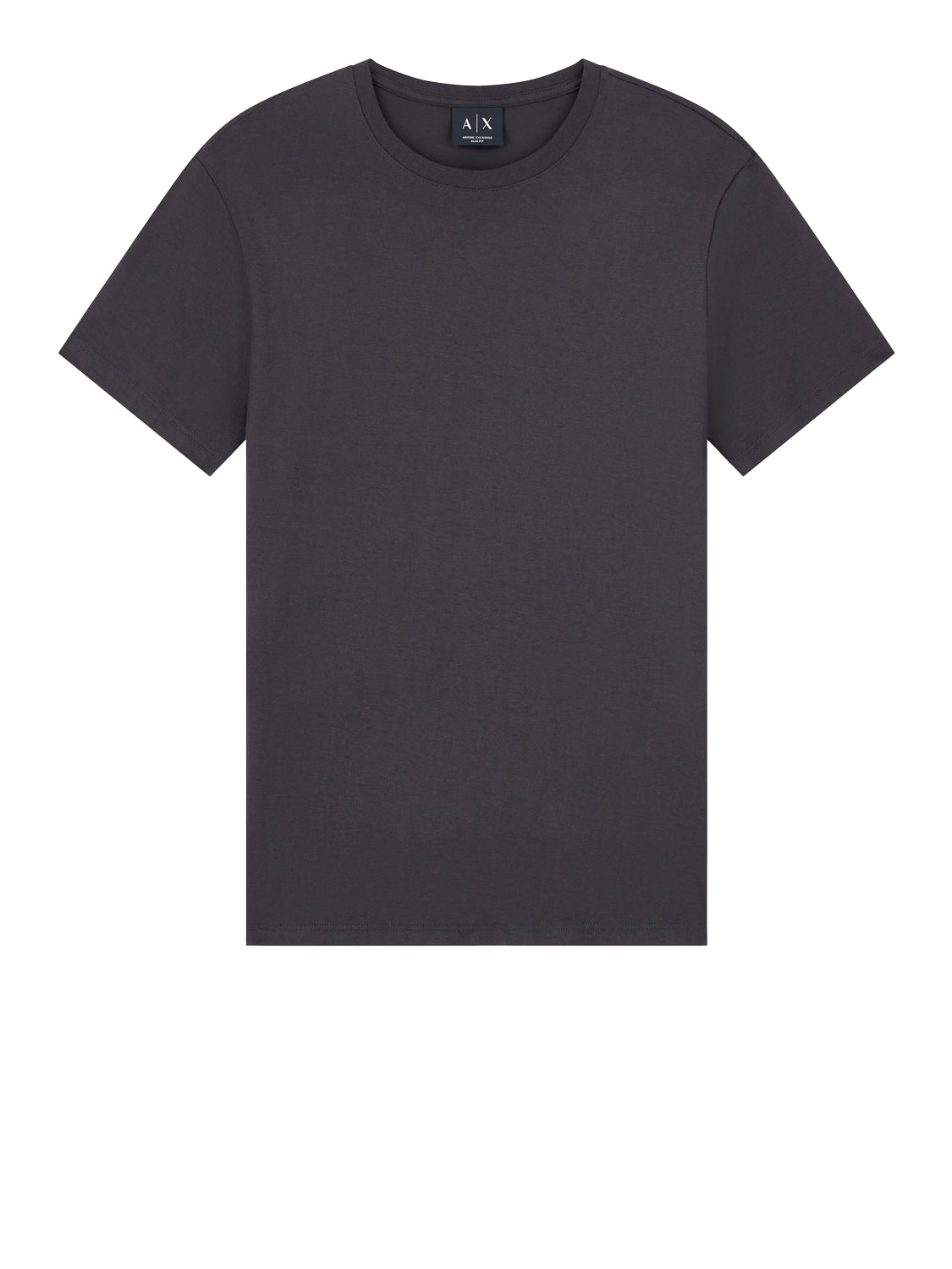 ARMANI EXCHANGE Armani Exchange T-shirt slim fit in jersey di cotone Pima Grigio Licorice