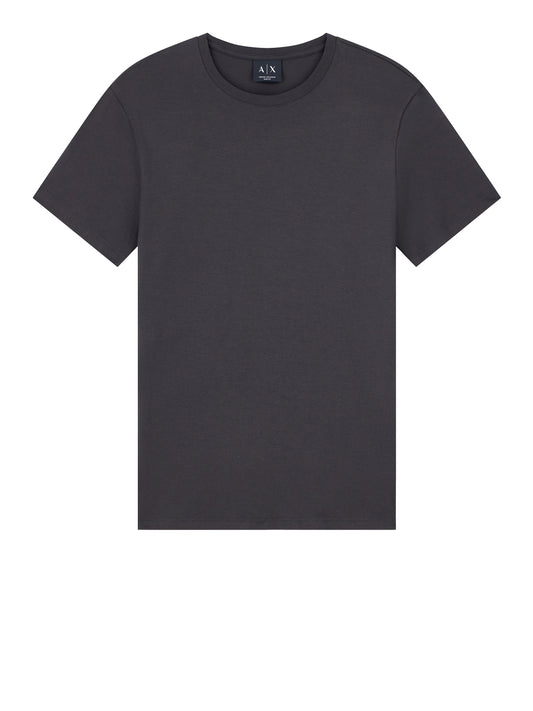 ARMANI EXCHANGE Armani Exchange T-shirt slim fit in jersey di cotone Pima Grigio Licorice