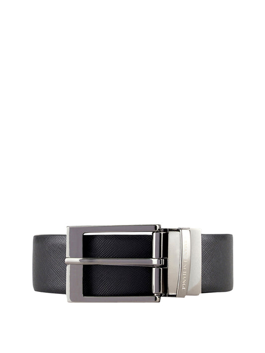 ARMANI EXCHANGE Armani Exchange Cintura Reversibile Tongue Nero Black/Dark Brown