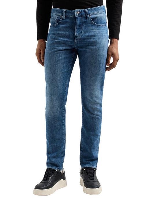 ARMANI EXCHANGE Armani Exchange Jeans 5 Pockets Uomo Medium Blue Denim - Blu Medium Blue Denim