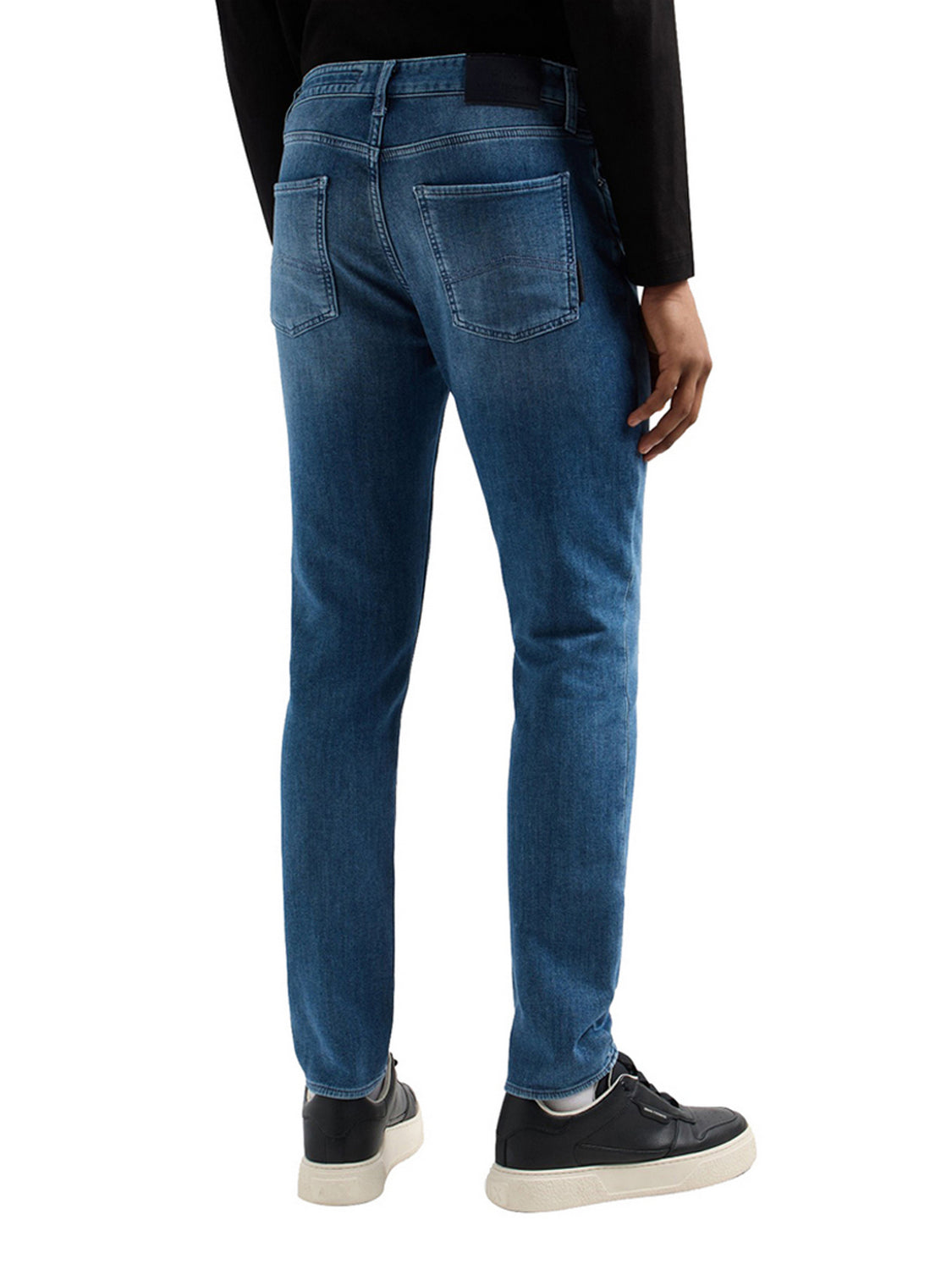 ARMANI EXCHANGE Armani Exchange Jeans 5 Pockets Uomo Medium Blue Denim - Blu Medium Blue Denim