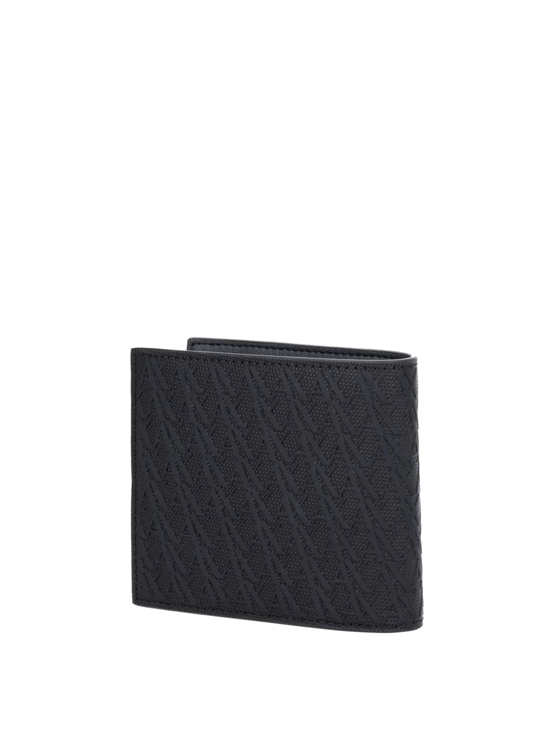 ARMANI EXCHANGE Armani Exchange Portafoglio Logo Frontale Nero Black/Forged Iron