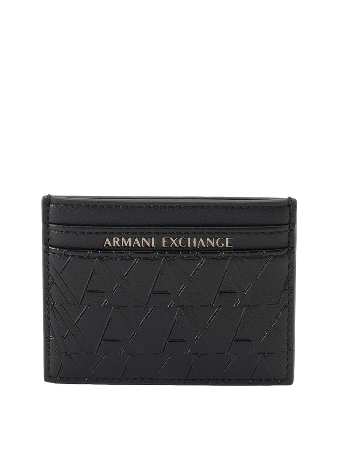 ARMANI EXCHANGE Armani Exchange Portafoglio Logo Frontale Nero BLACK