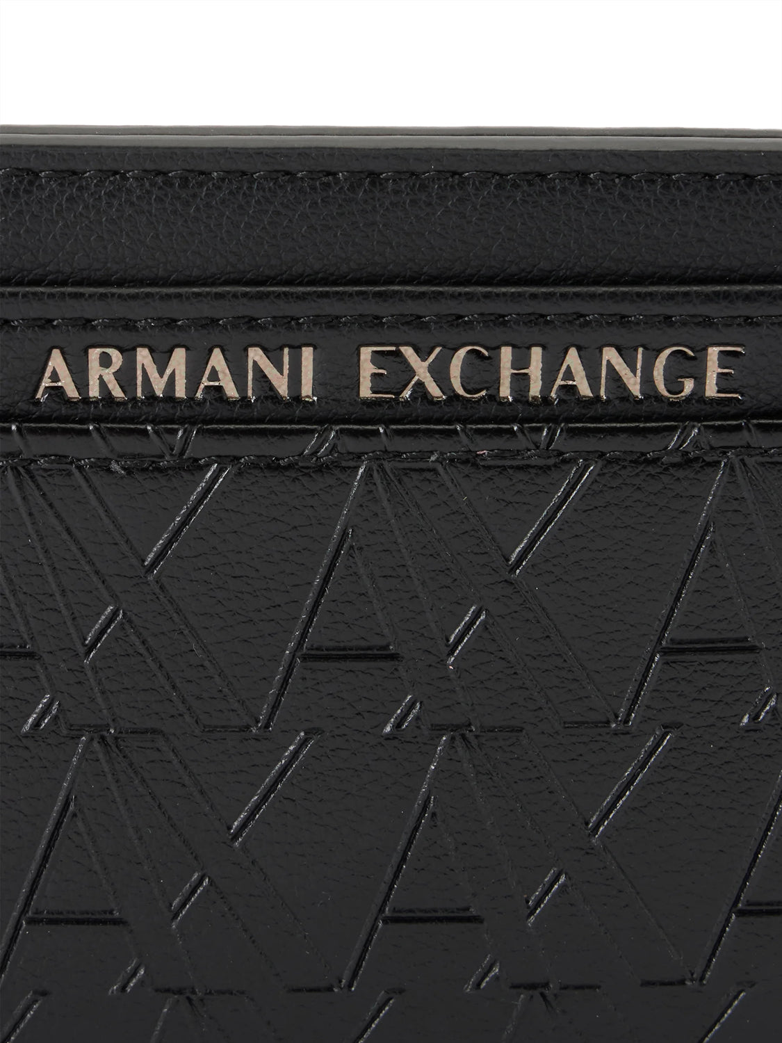 ARMANI EXCHANGE Armani Exchange Portafoglio Logo Frontale Nero BLACK