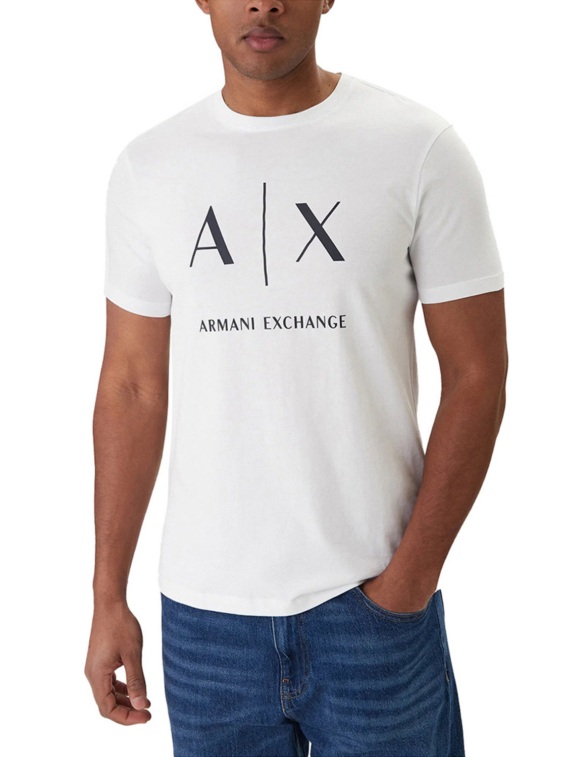 ARMANI EXCHANGE T-Shirt Armani Exchange Slim Fit - Bianco WHITE
