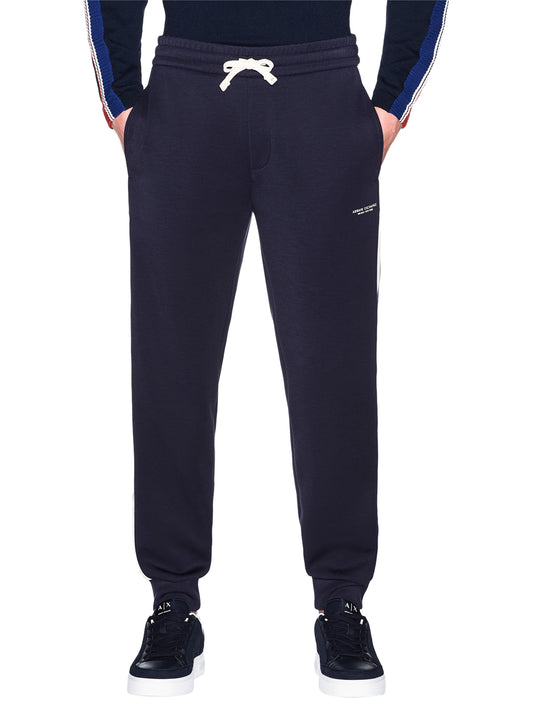 ARMANI EXCHANGE Pantatuta Armani Exchange regular fit in jersey di modal stretch - Blu Deep Navy