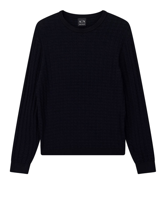 ARMANI EXCHANGE Armani Exchange Maglione Tinta Unita - Navy Deep Navy Arrow
