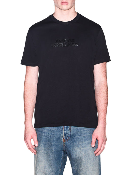 ARMANI EXCHANGE Tinta Unita T-Shirt Armani Exchange - Nero BLACK