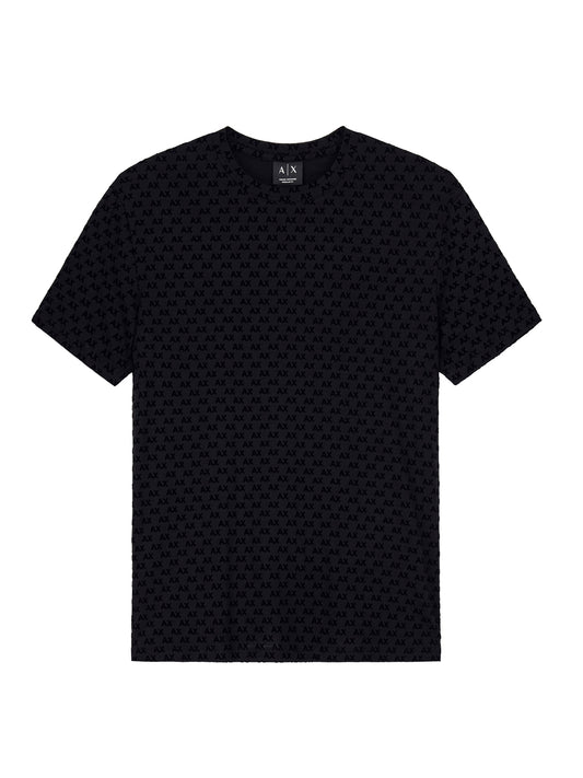 ARMANI EXCHANGE T-Shirt Armani Exchange In Jersey Verstibilità Regular - Nero BLACK