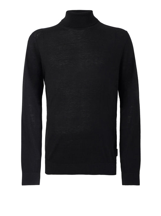 ARMANI EXCHANGE Maglione Armani Exchange In Tinta Unita - Nero BLACK
