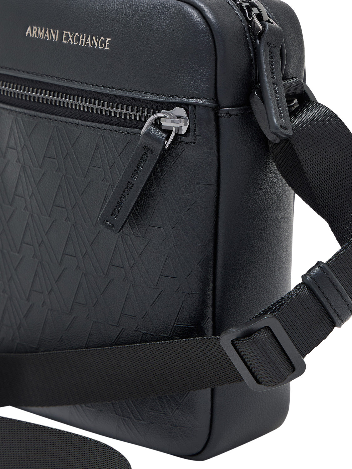 ARMANI EXCHANGE Armani Exchange Borsa A Tracolla Logo Frontale Nero BLACK
