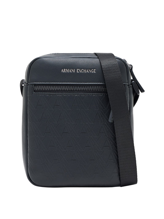 ARMANI EXCHANGE Armani Exchange Borsa A Tracolla Logo Frontale Nero BLACK