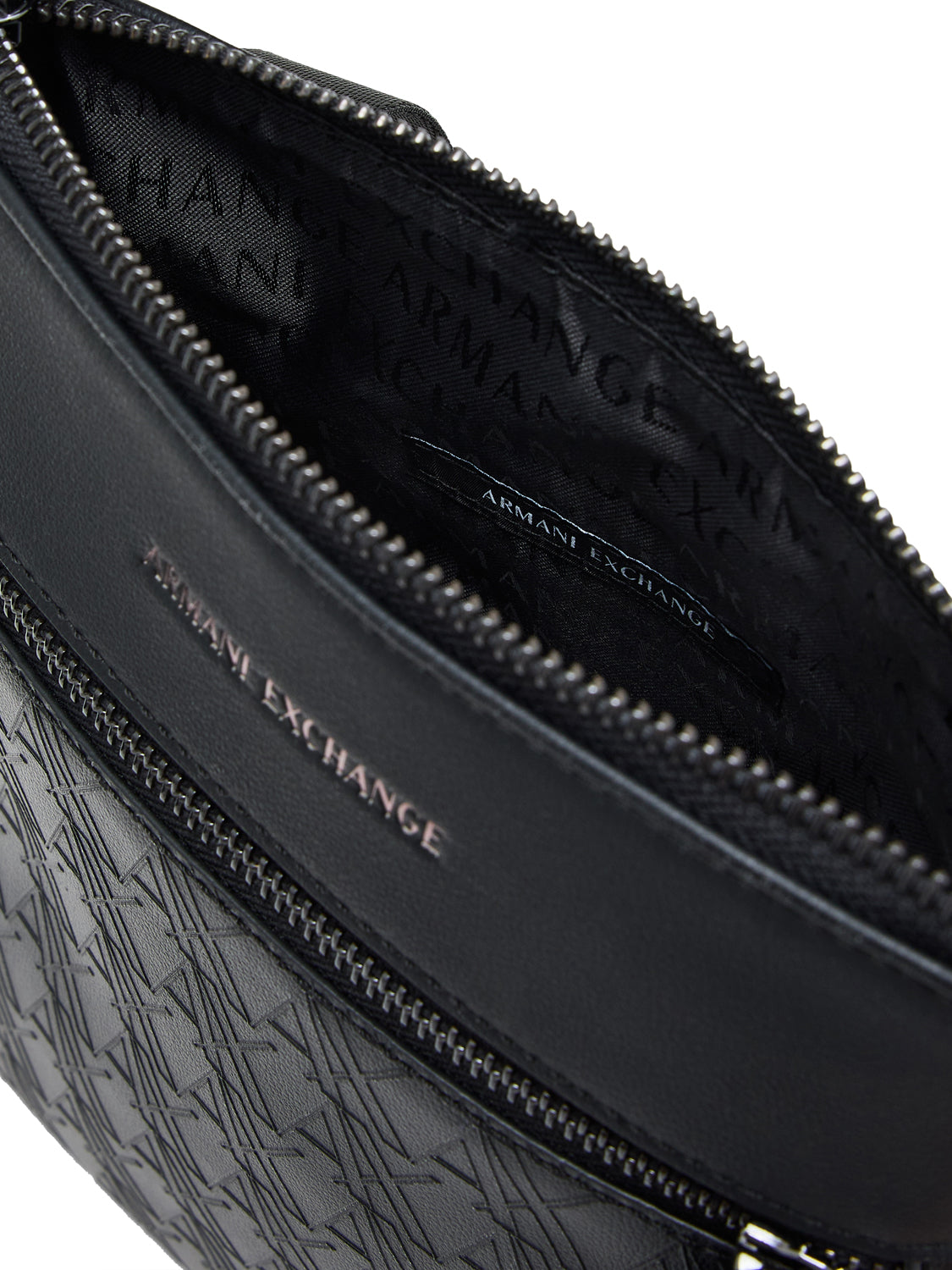 ARMANI EXCHANGE Armani Exchange Borsa A Tracolla Logo Frontale - Nero BLACK
