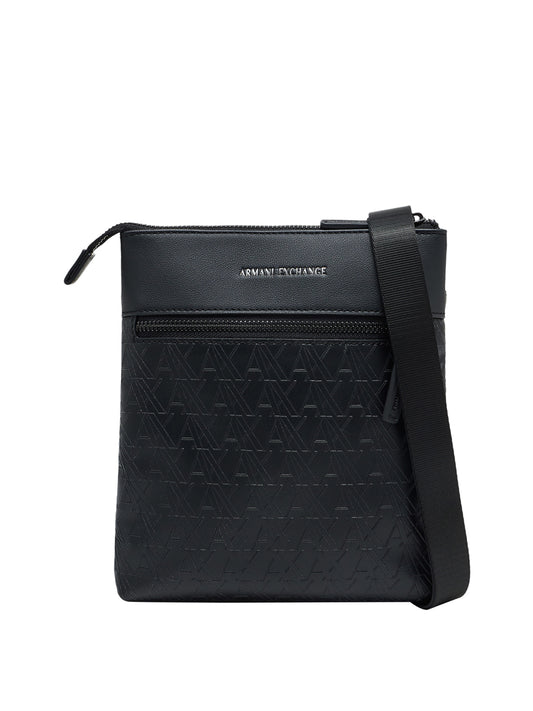ARMANI EXCHANGE Armani Exchange Borsa A Tracolla Logo Frontale - Nero BLACK