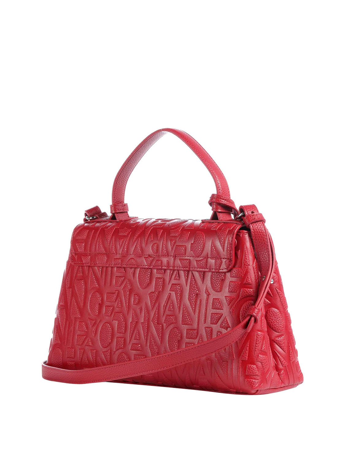 ARMANI EXCHANGE Borsa A Mano Liz Pebble Armani Exchange - Rosso Opera