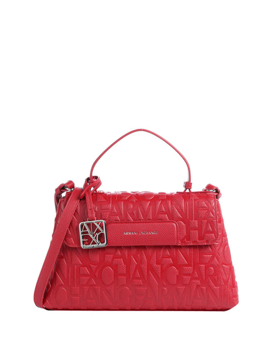 ARMANI EXCHANGE Borsa A Mano Liz Pebble Armani Exchange - Rosso Opera