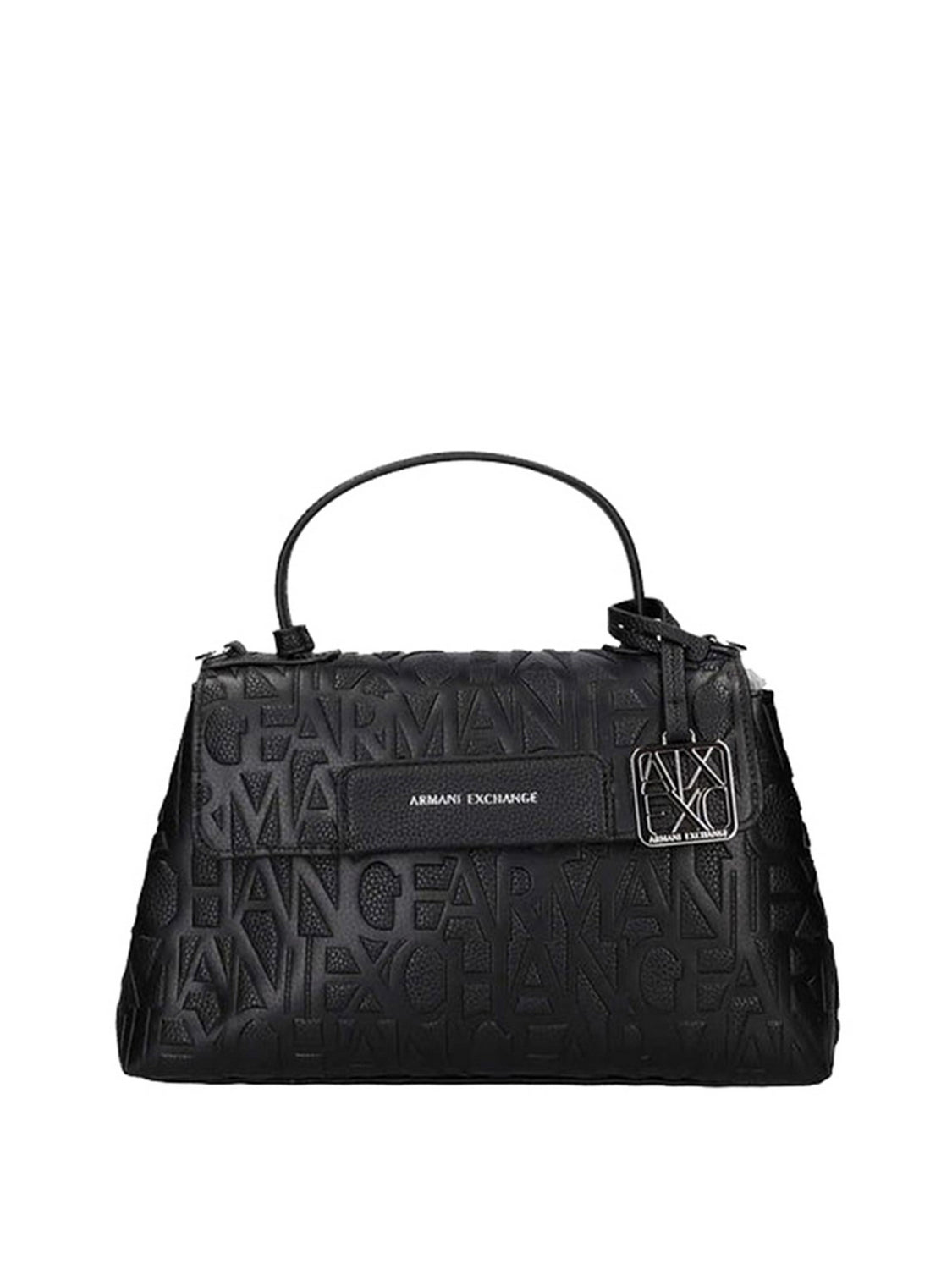 ARMANI EXCHANGE Armani Exchange Borsa A Mano Logo Frontale Nero BLACK