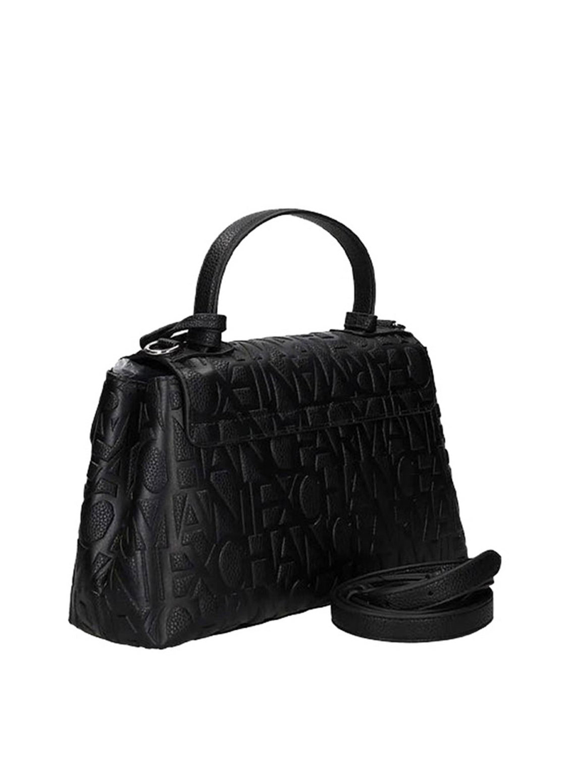 ARMANI EXCHANGE Armani Exchange Borsa A Mano Logo Frontale Nero BLACK