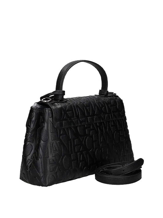 ARMANI EXCHANGE Armani Exchange Borsa A Mano Logo Frontale Nero BLACK