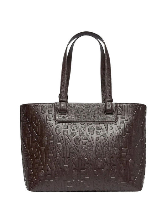ARMANI EXCHANGE Borsa Shopping Con Logo In Rilievo E Charm Armani Exchange - Antagonist Antagonist