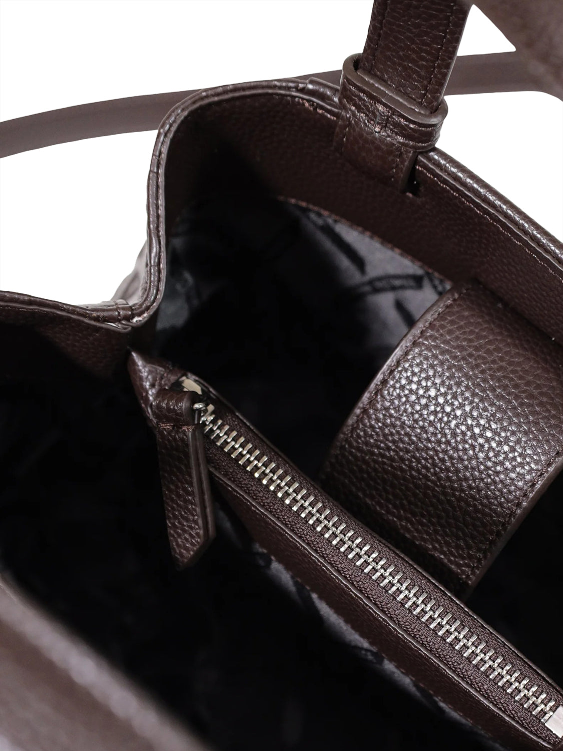 ARMANI EXCHANGE Borsa Shopper Armani Exchange Logo In Rilievo - Marrone Antagonist