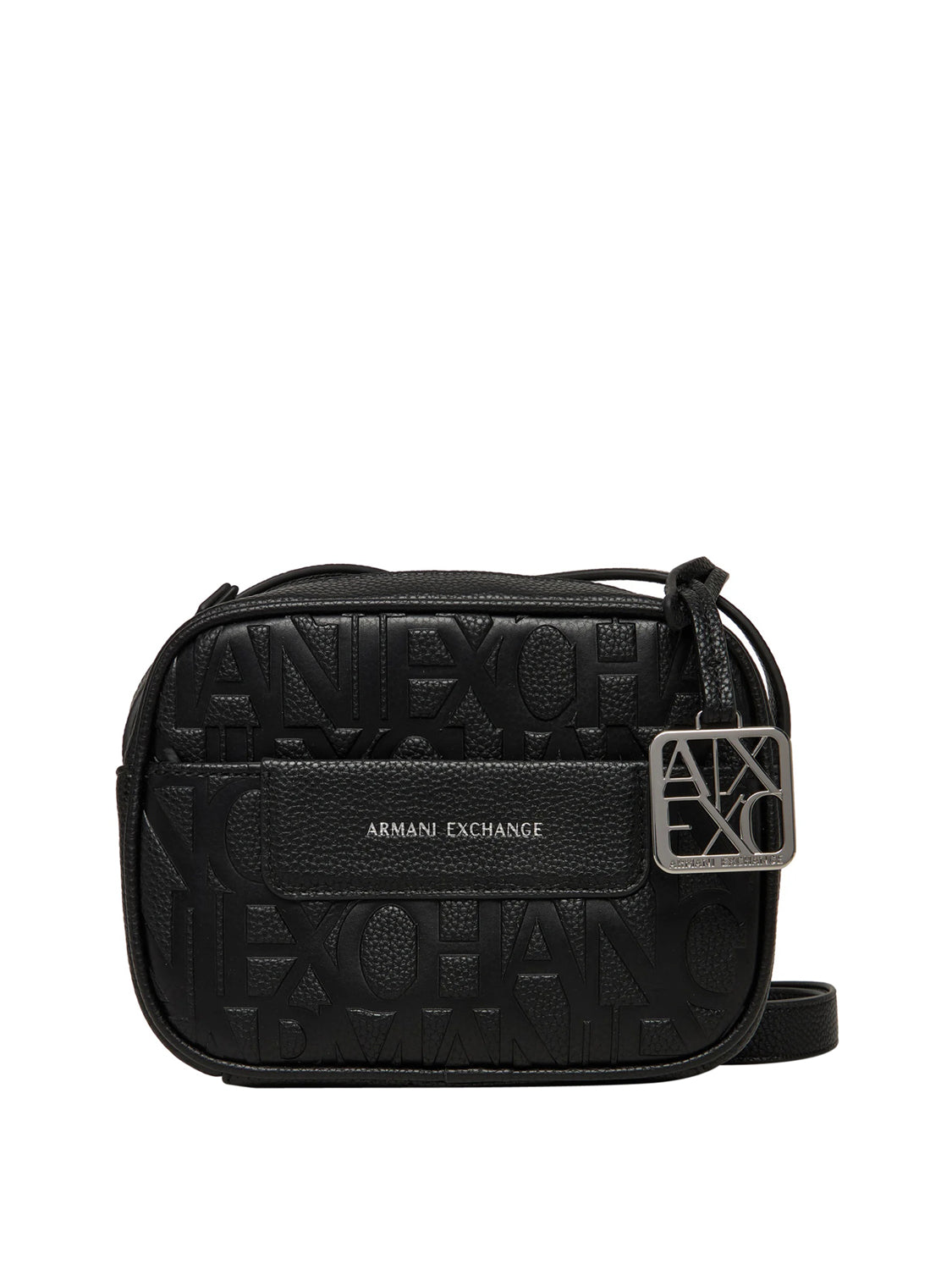 ARMANI EXCHANGE Armani Exchange Borsa A Tracolla Logo Frontale Nero BLACK