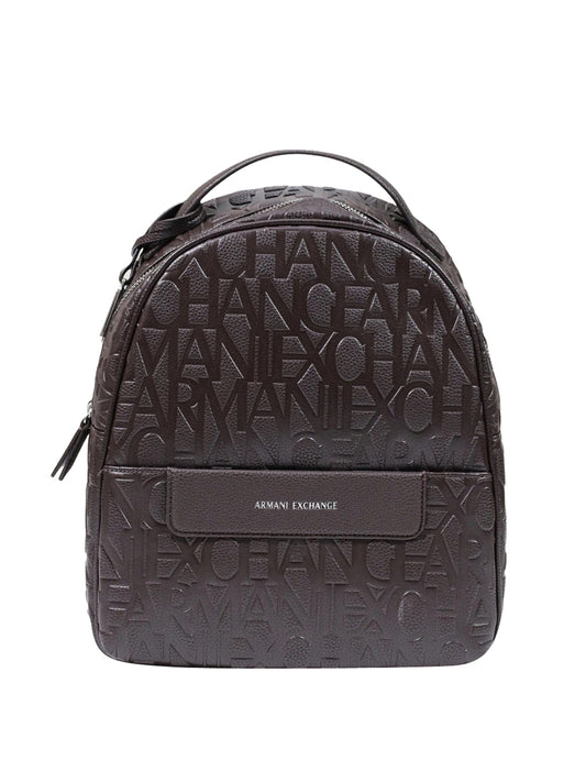 ARMANI EXCHANGE Armani Exchange Zaino Logo Frontale Marrone Antagonist
