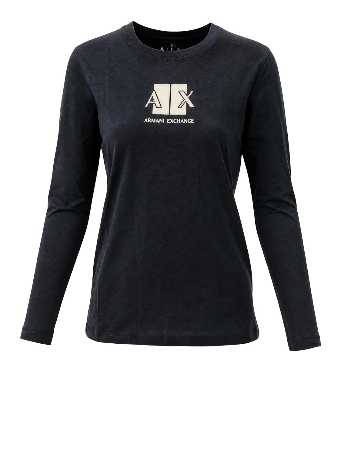 ARMANI EXCHANGE Armani Exchange T-Shirt Logo Frontale Nero BLACK