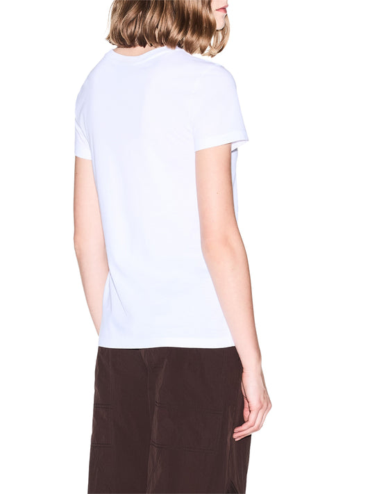 ARMANI EXCHANGE Armani Exchange T-Shirt In Jersey Di Cotone Bianco Optic White