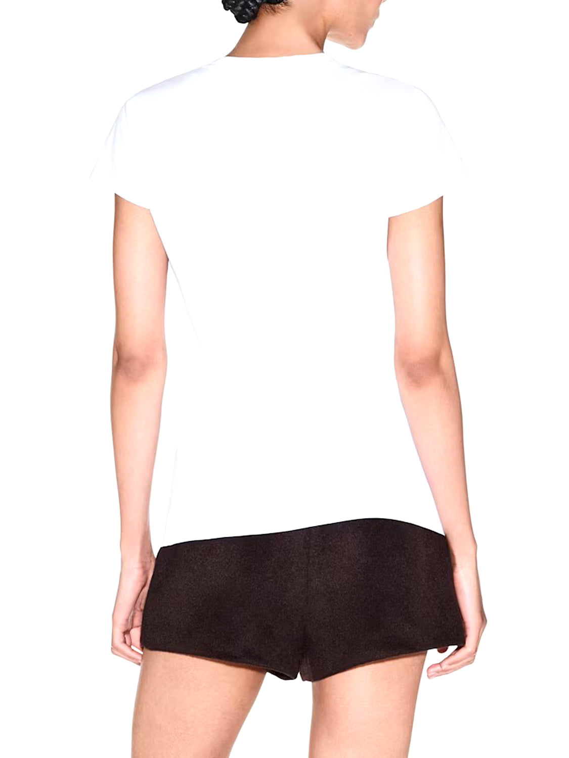 ARMANI EXCHANGE Tshirt Slim Fit In Jersey Di Cotone Armani Exchange - Bianco Optic White