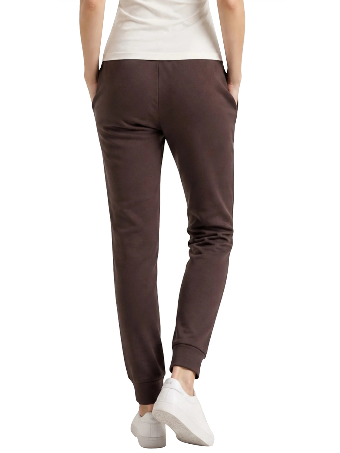 ARMANI EXCHANGE Pantatuta In Tessuto Scuba Di Viscosa - Marrone Antagonist