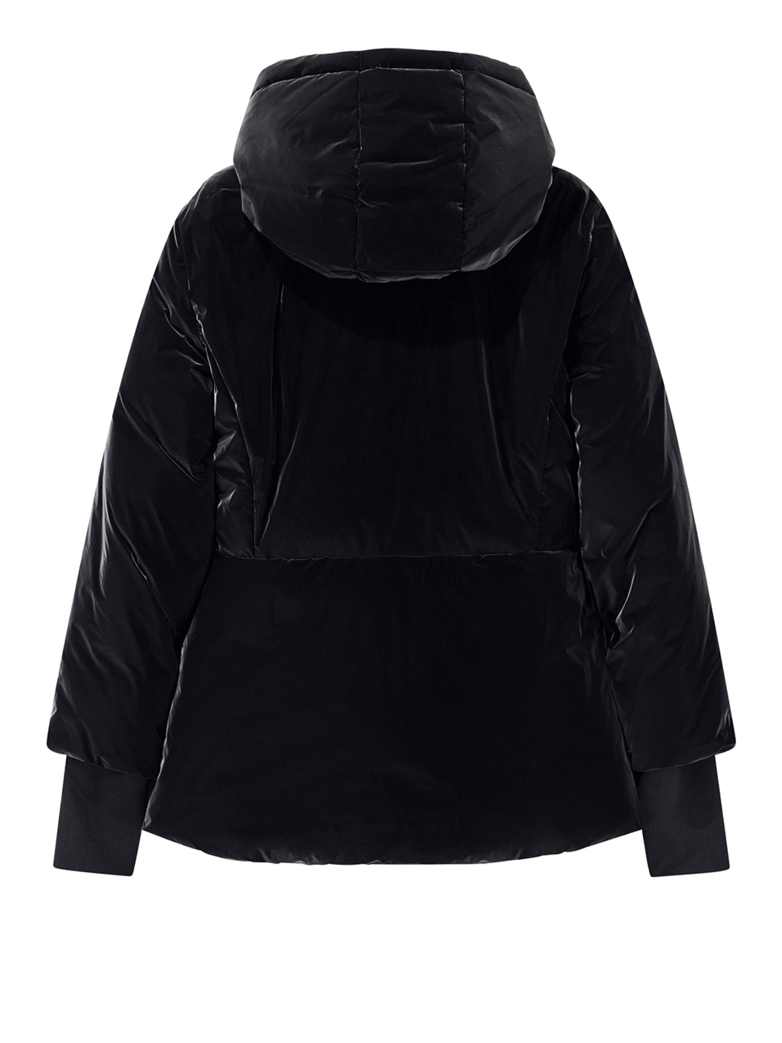ARMANI EXCHANGE Armani Exchange Giubbino Up For Party Effetto Velluto Con Cappuccio - Nero BLACK
