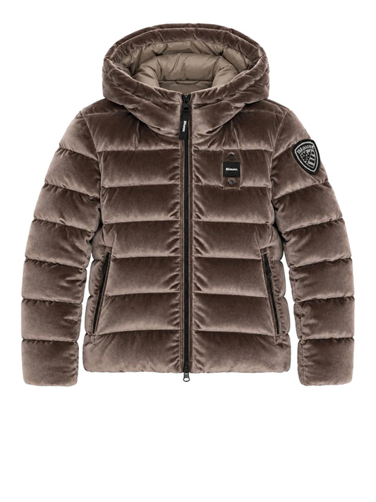Blauer Piumino Velly Blauer - Marrone Brown 30B