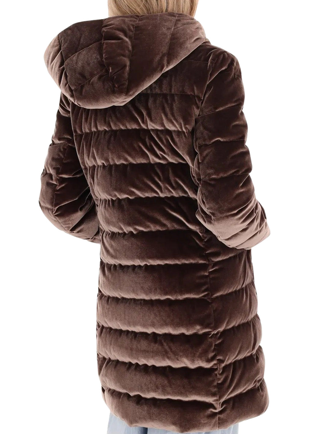 BLAUER Blauer Piumino Velly Long Marrone Brown 30B