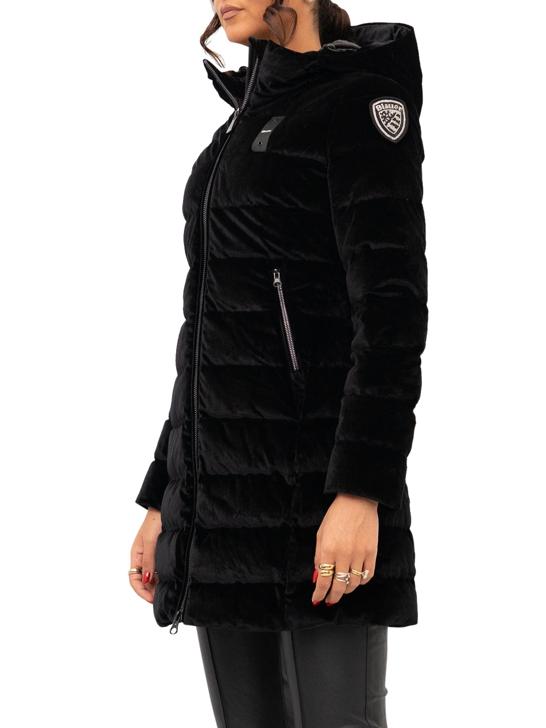 BLAUER Piumino Velly Long Blauer - Nero Nero