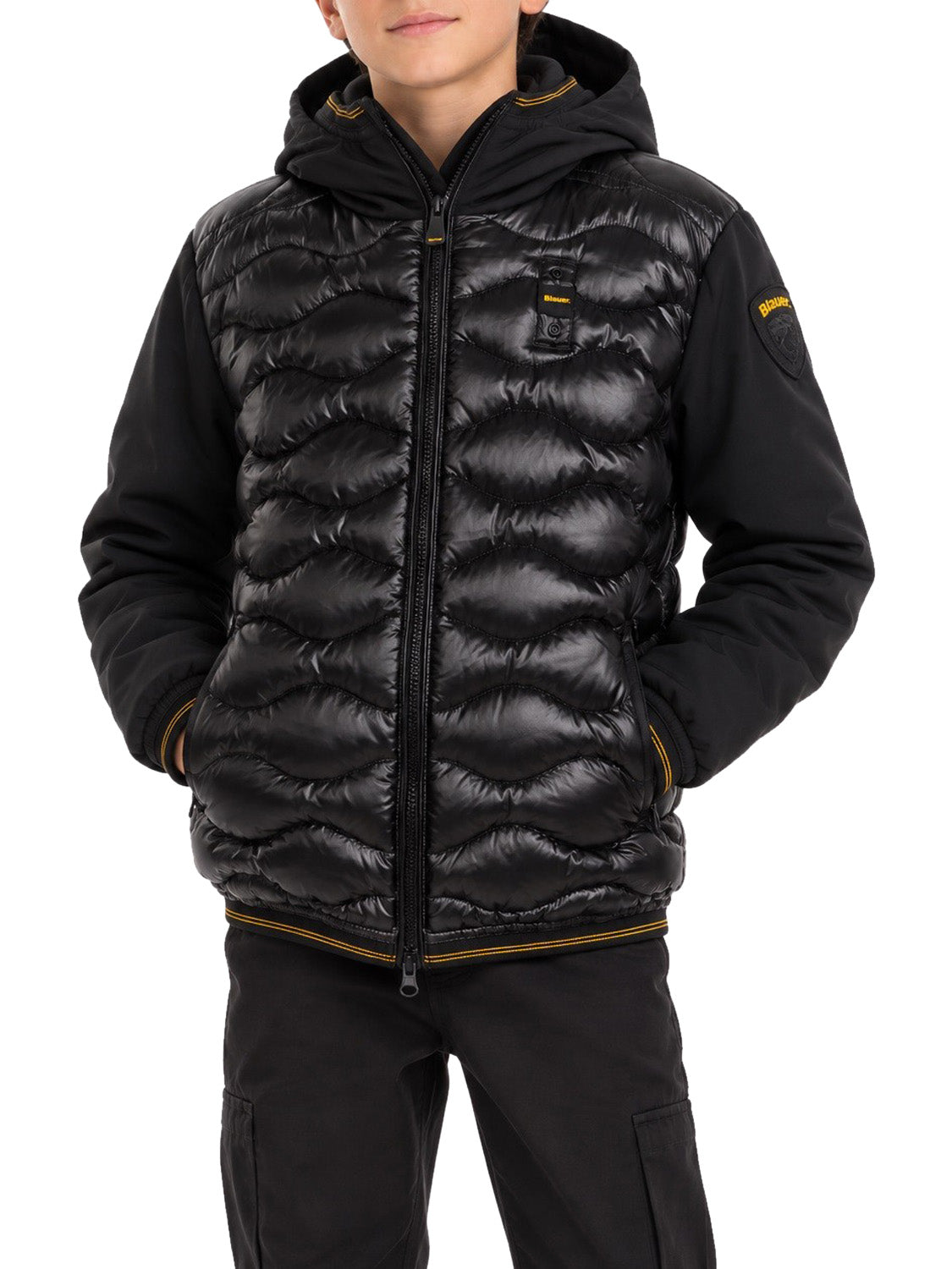 BLAUER Piumino Blauer Butland Junior - Nero Nero