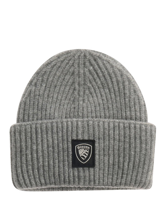 BLAUER Berretto Risvolto Doppio Wabash Grigio Grigio melange