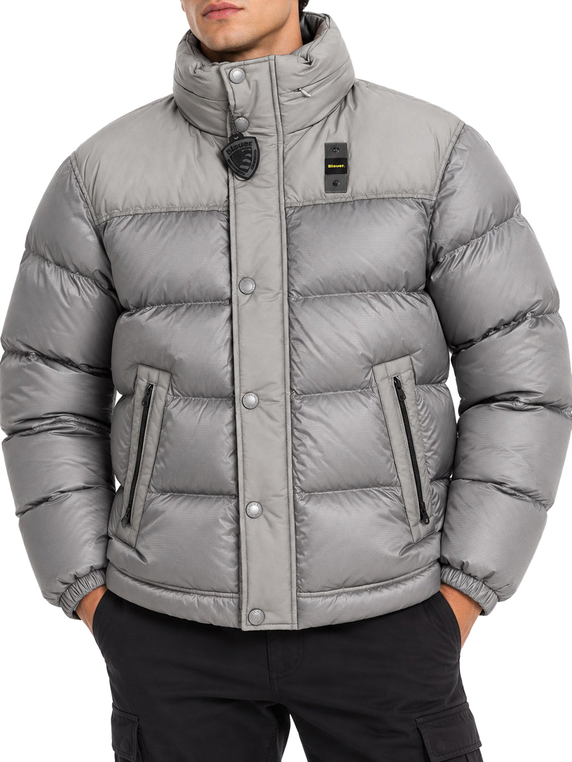 Blauer Piumino Perkins Blauer - Grigio/Marrone Grigio Roccia/Marrone
