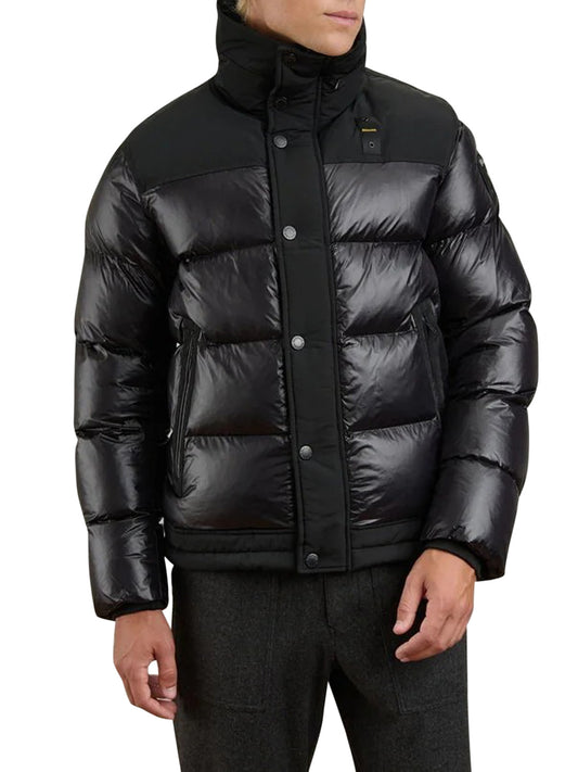 BLAUER Piumino Perkins Blauer - Nero/Beige Nero/beige