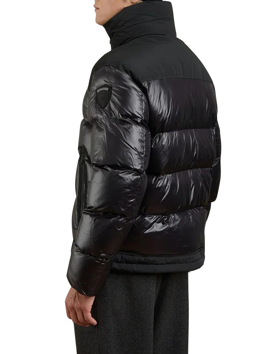 BLAUER Piumino Perkins Blauer - Nero/Beige Nero/beige