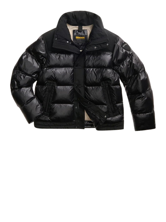 BLAUER Piumino Perkins Blauer - Nero/Beige Nero/beige