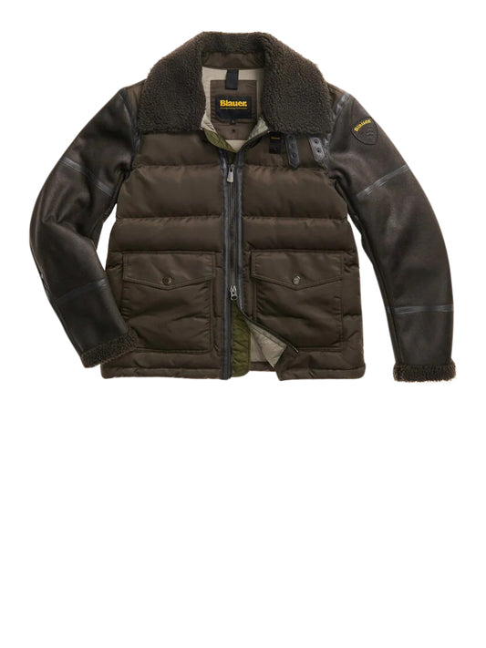 BLAUER Piumino Amherst Blauer - Marrone Scuro Marrone scuro