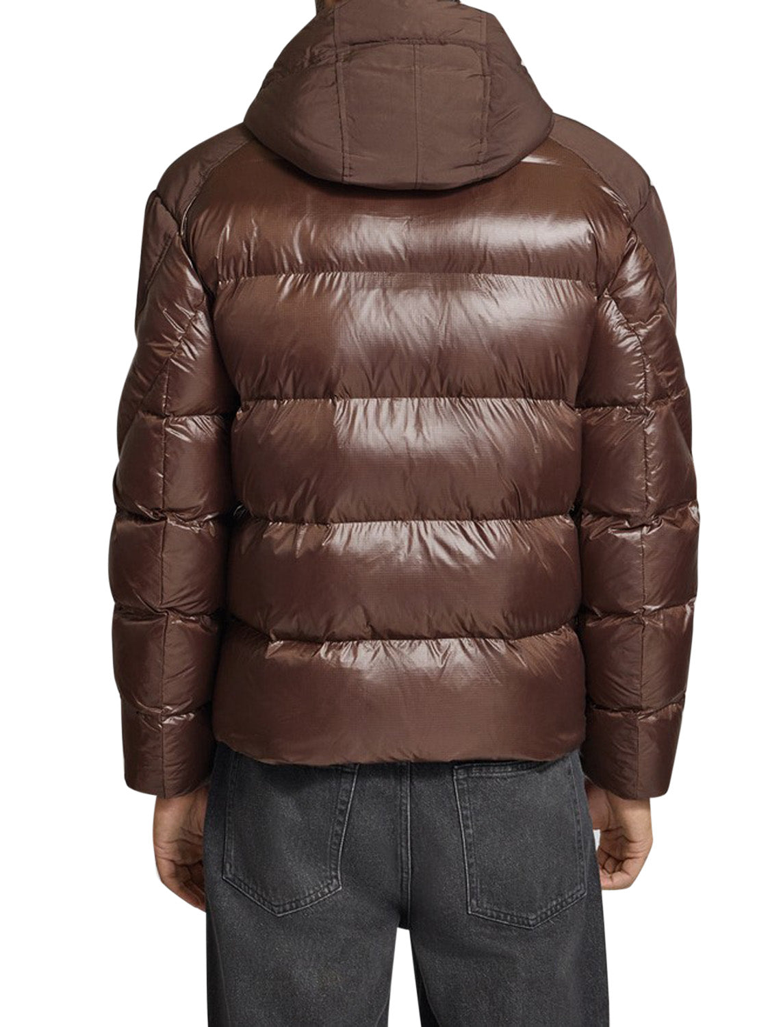 BLAUER Piumino Kiernan Blauer - Marrone/Grigio Brown/Grigio